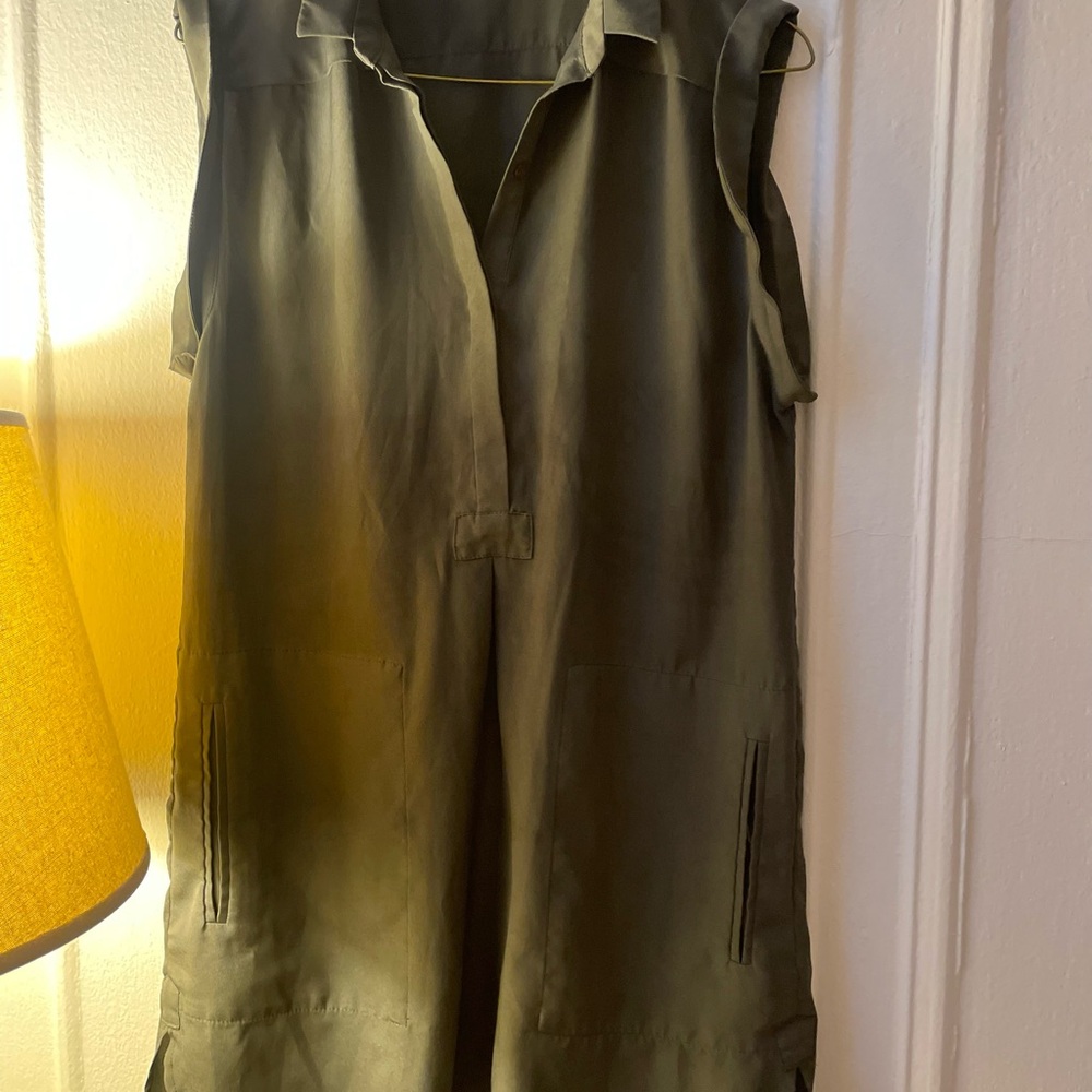 BB Dakota Dark Olive Mini Dress M